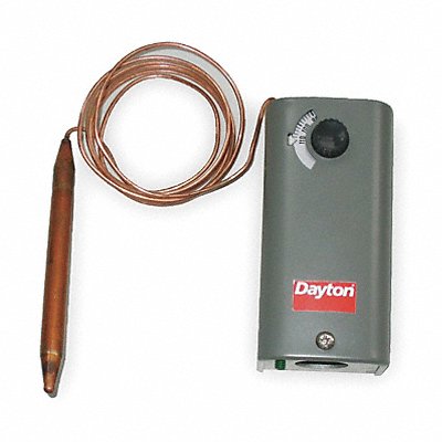 DAYTON 2NNR7 Remote-Bulb Control H/C 5in Bulb Length