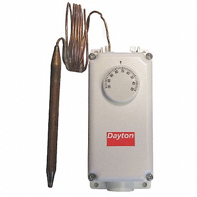 DAYTON 2NNR6 Remote-Bulb Control H/C 5in Bulb Length