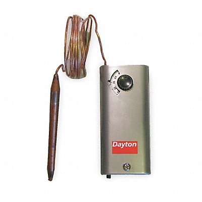 DAYTON 2NNT3 Remote-Bulb Control H/C 5in Bulb Length