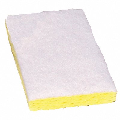 TOUGH GUY 2NTH2 Scrubber Sponge 6 in L White PK20