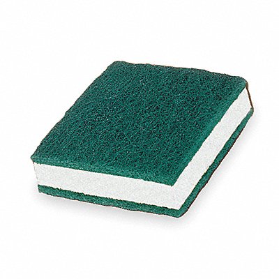 TOUGH GUY 2NTJ5 Soap Pad 3 1/2 in L Green/White PK5