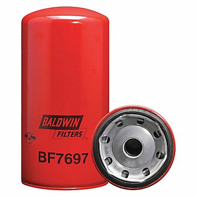 BALDWIN FILTERS BF7697 Fuel Filter 9-19/32x4-21/32x9-19/32 In