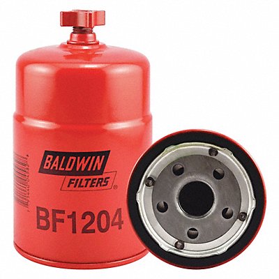 BALDWIN FILTERS BF1204 Fuel Filter 6-1/16 x 3-11/16 x 6-1/16 In