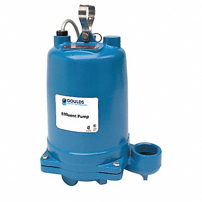 GOULDS WE0311L EffluentPump 20ft 10.7A 0.5hp 120VAC