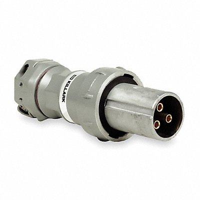 HUBBELL VP10377 Pin and Sleeve Plug 100 A Grey 3Pl