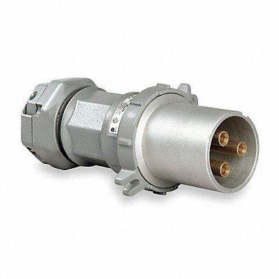 HUBBELL VP204513 Pin and Sleeve Plug 200 A Grey 4Pl