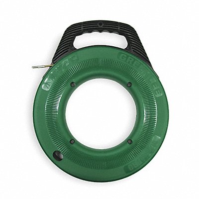 GREENLEE FTFS43950 Fish Tape 3/16 In x 50 ft Steel