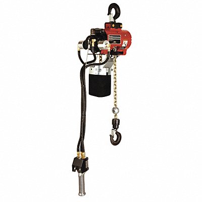 INGERSOLL RAND / ARO 7718E2C10C6S Air Chain Hoist 550 lb Cap. 10 ft Lift