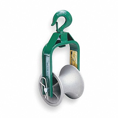 GREENLEE 652 Cable Puller Sheave 4000lbMax SteelFrame