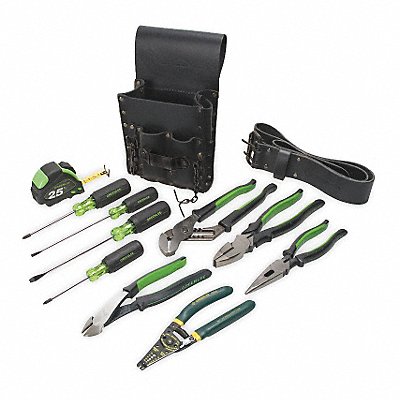GREENLEE 15913 General Hand Tool Kit No of Pcs. 12