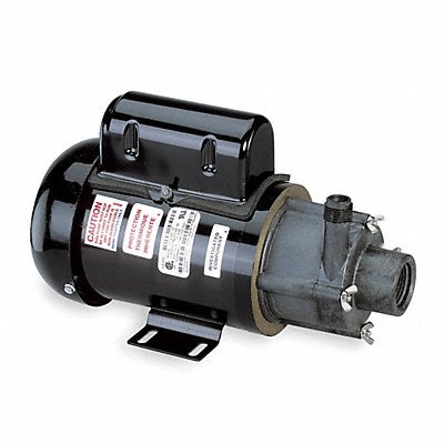 LITTLE GIANT 585604 Magnt Drv Pmp 3/4in NPT 1/3hp Glss PPS