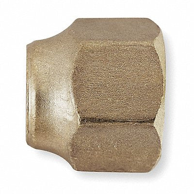 PARKER 14FSX10 Short Nut 45deg Brass Tube 5/8 in PK10