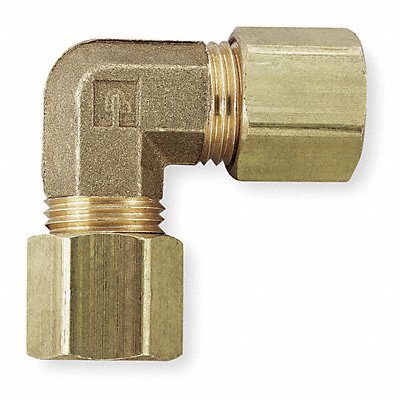 PARKER 165C6 Union Elbow Brass Comp 3/8In PK10