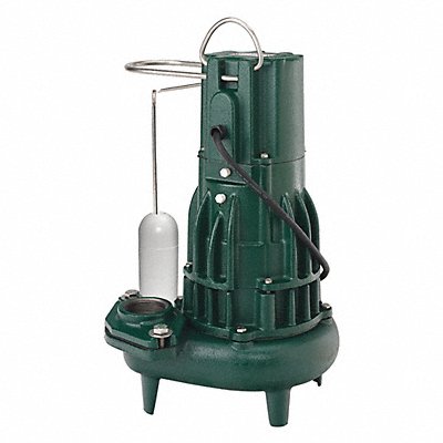 ZOELLER M282 1/2 HP Sewage Ejector Pump 115VAC