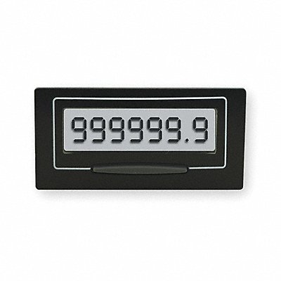 ENM L6C LCD Hour Meter Self Powered Rectangular