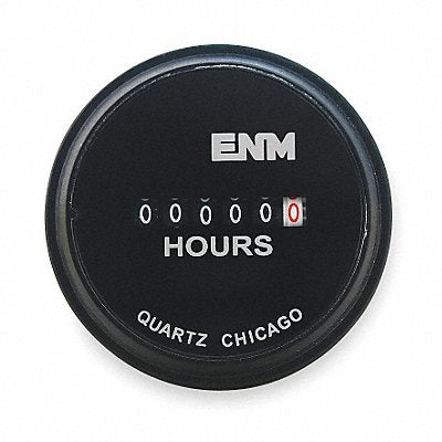 ENM T50A479 Hour Meter Electrical 2.31 in Round
