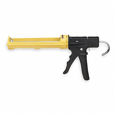 DRIPLESS WL9903000 Dripless Caulk Gun Plastic Black/Yellow