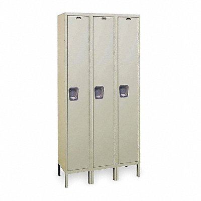 HALLOWELL UY32581PT K4096 Locker 1x3Locker Tan 78 x36 x15 Unassembled
