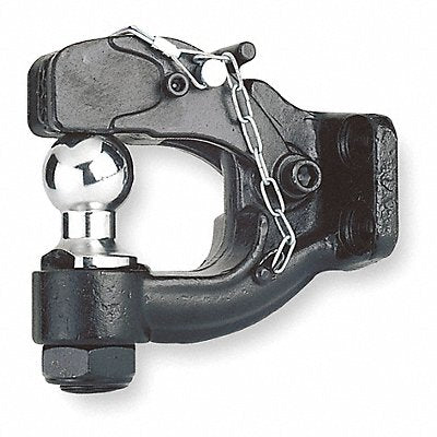 REESE 7411620 Pintle Hook and Ball Steel 7 in