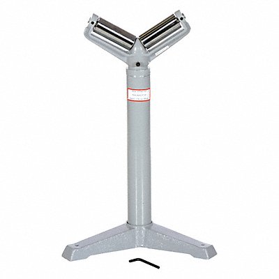 GRAINGER STANDVHP V-Roller 27 to 42 H 1760 lb Cap.