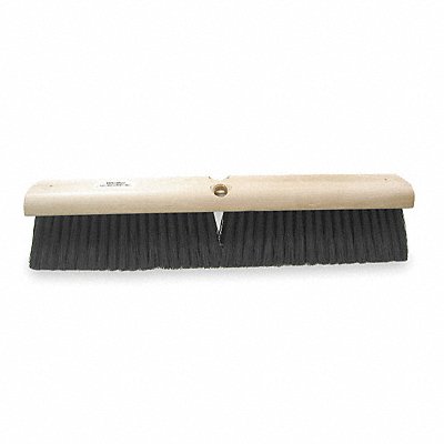 TOUGH GUY 2PYV4 Push Broom Head Threaded 18 Sweep Face