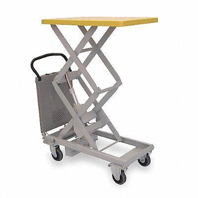 SOUTHWORTH PLM100 Scissor Lift Cart 220 lb Steel Fixed