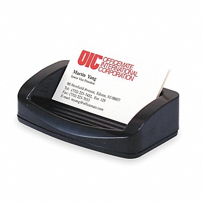 OFFICEMATE 22332 Business Card/Clip Holder