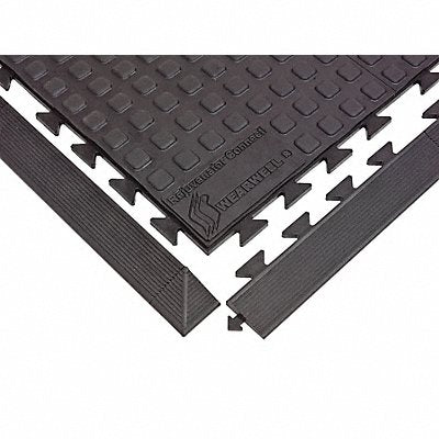 2RPR3 WEARWELL 502 Mat Ramp Black 2 x 3ft. 3