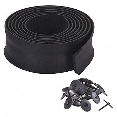GRAINGER 29520059 Basemount Over Door Seal 100 ft Black