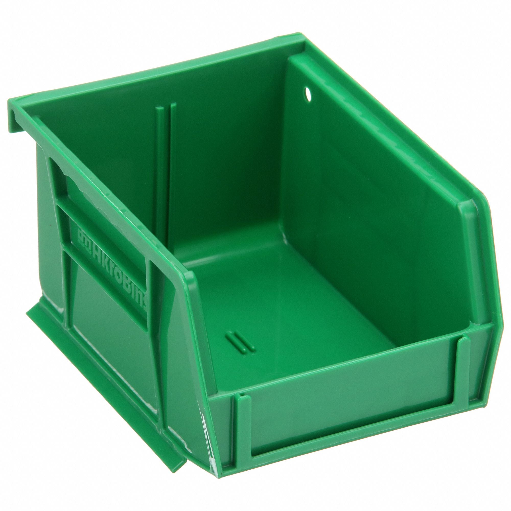AKRO-MILS 30210GREEN F8648 Hang and Stack Bin Green Plastic 3 in