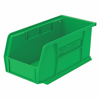 AKRO-MILS 30230GREEN F8657 Hang and Stack Bin Green Plastic 5 in