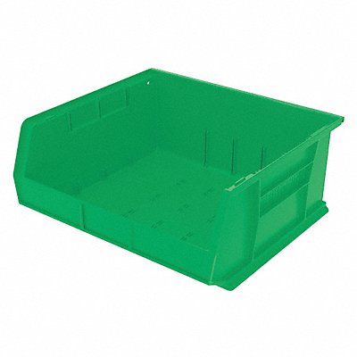 AKRO-MILS 30250GREEN F8696 Hang and Stack Bin Green Plastic 7 in