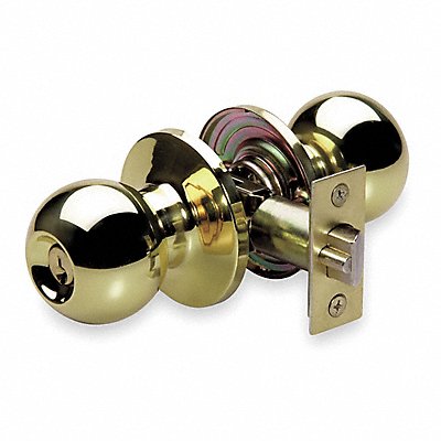 MASTER LOCK BAO0103 Knob Lockset Mechanical Entrance Grd. 3