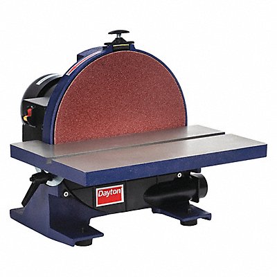 DAYTON 2RYN9 Disc Sander 0.75 hp 14 3/8 in