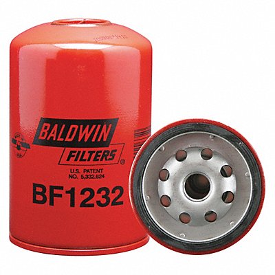 BALDWIN FILTERS BF1232 Fuel Filter 4-11/16 x 3-1/32 x 4-11/16In