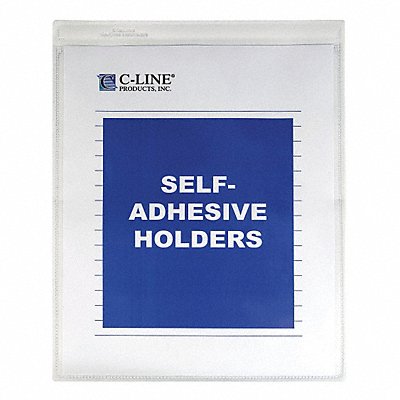 C-LINE PRODUCTS 70058 Self Adhesive Holder 5x8 PK50