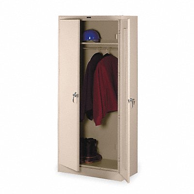 TENNSCO 1871SD Storage Cabinet 78 x36 x18 Sand 1Shlv