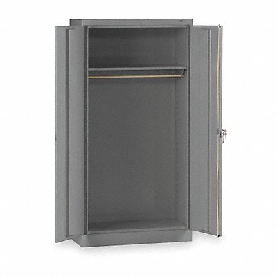 TENNSCO 7114MGY Storage Cabinet 72 x36 x18 MdGry 1Shlv