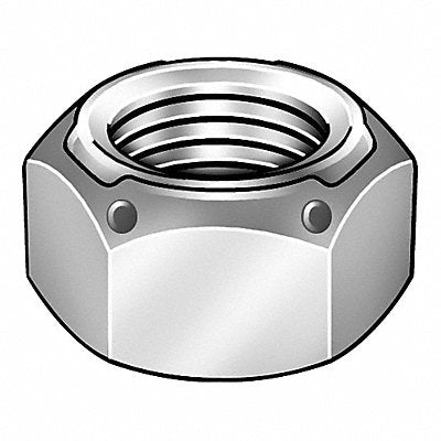 GRAINGER 4VPL3 Locknut 7/8 -9 ZcY WCarbon Steel 1 5/16 300PK
