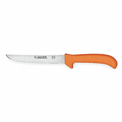 DEXTER RUSSELL 11243 Poultry Knife Wide 3 3/4 In Poly Orange