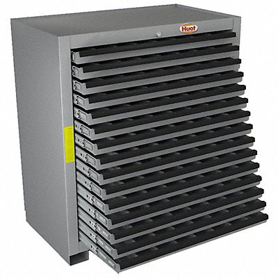 HUOT 13525 Cmbtn Tol Chest/Cbnt 34 in.Wx19-1/8 in.D