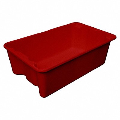 MOLDED FIBERGLASS 7805085280 D5616 Stacking and Nesting Container Red Solid FRC