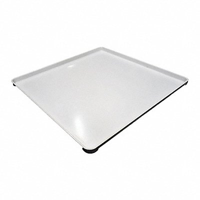 MOLDED FIBERGLASS 6042012232 Tray White 29 5/16 in 29 5/16 in