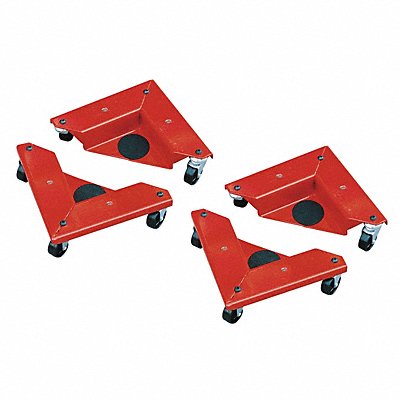 GRAINGER 2TUT2 Cabinet Dolly 1320 lb PK4