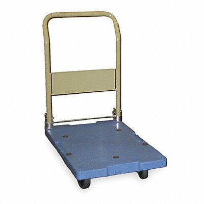 GRAINGER 2TUT5 Folding Handle Platform Truck 330 lb.