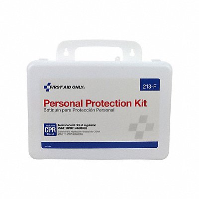 FIRST AID ONLY 213F Personal Protection Kit Plastic