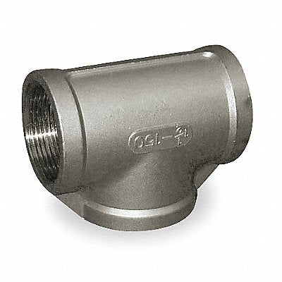 GRAINGER 4307000900 Tee 304 SS 1/8 in Pipe Size Female NPT