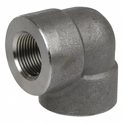 GRAINGER 4307001200 90 Elbow 316 SS 1/8 in FNPT Class 3000