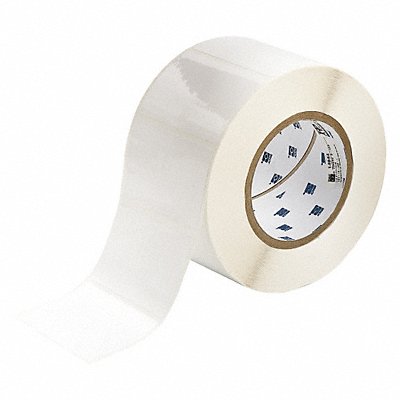 BRADY THT194241 Label White 3 in W White Paper
