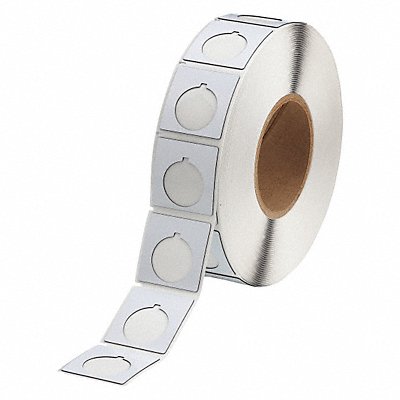 BRADY THTEP1695935 Push Button Label Polyester 1-51/64 W